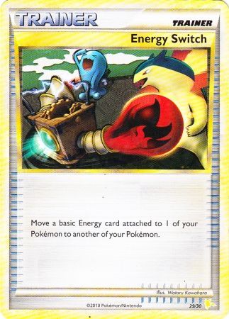 Energy Switch (29/30) [HeartGold & SoulSilver: Trainer Kit - Raichu] | Exor Games New Glasgow