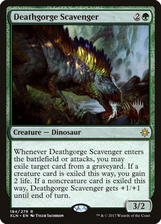 Deathgorge Scavenger [Ixalan Promos] | Exor Games New Glasgow