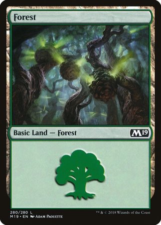 Forest (280) [Core Set 2019] | Exor Games New Glasgow