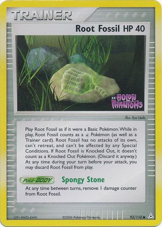 Root Fossil (93/110) (Stamped) [EX: Holon Phantoms] | Exor Games New Glasgow