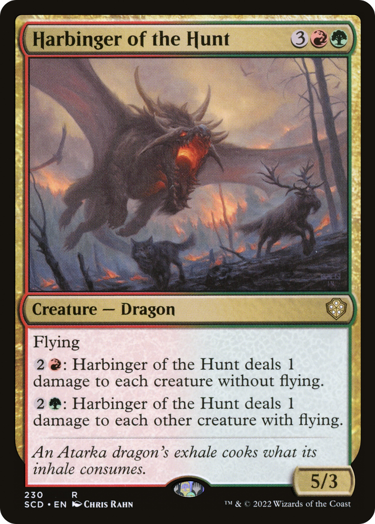 Harbinger of the Hunt [Starter Commander Decks] | Exor Games New Glasgow