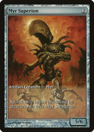 Myr Superion [New Phyrexia Promos] | Exor Games New Glasgow