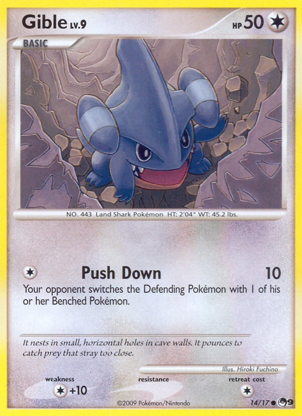Gible (14/17) [POP Series 9] | Exor Games New Glasgow