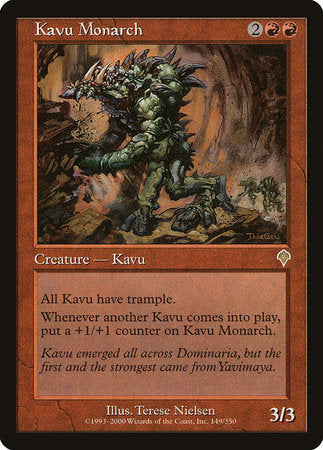 Kavu Monarch [Invasion] | Exor Games New Glasgow