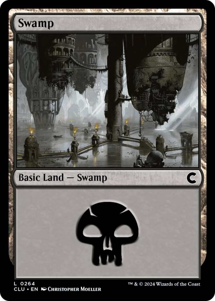 Swamp (0264) [Ravnica: Clue Edition] | Exor Games New Glasgow