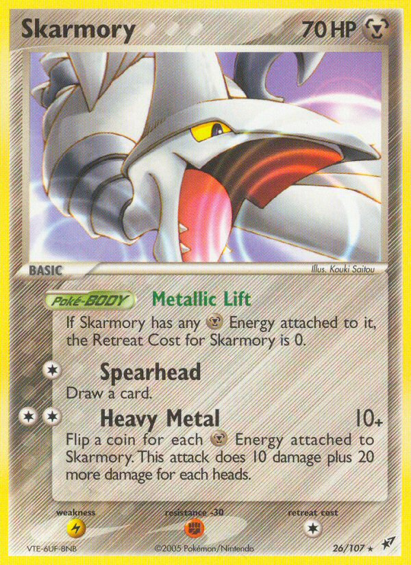 Skarmory (26/107) [EX: Deoxys] | Exor Games New Glasgow