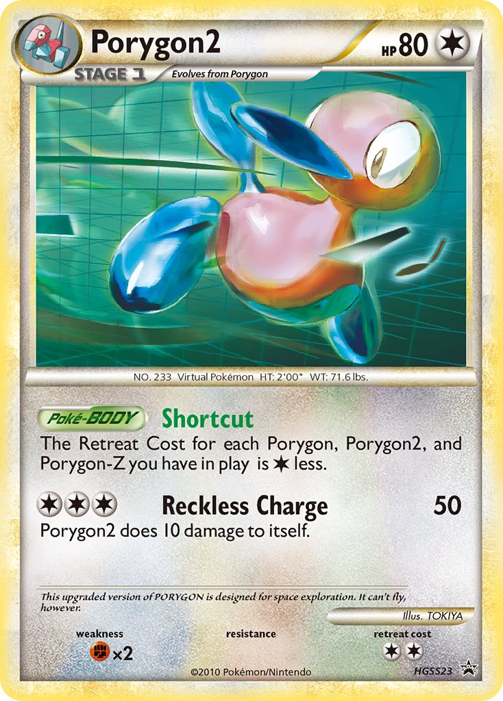 Porygon2 (HGSS23) [HeartGold & SoulSilver: Black Star Promos] | Exor Games New Glasgow