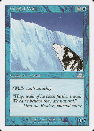 Glacial Wall [Classic Sixth Edition] | Exor Games New Glasgow