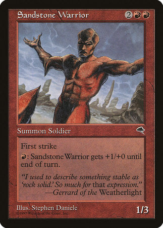 Sandstone Warrior [Tempest] | Exor Games New Glasgow