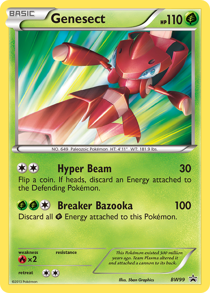 Genesect (BW99) [Black & White: Black Star Promos] | Exor Games New Glasgow