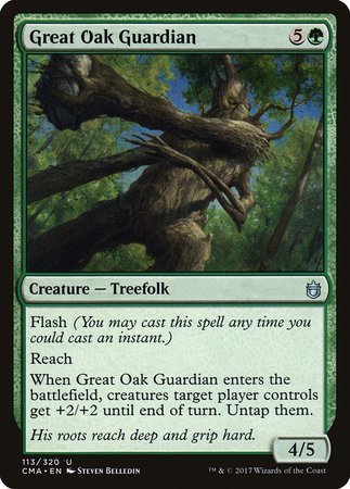 Great Oak Guardian [Commander Anthology] | Exor Games New Glasgow