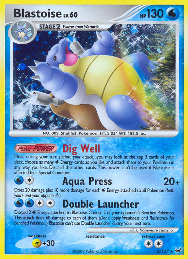 Blastoise (2/127) [Platinum: Base Set] | Exor Games New Glasgow