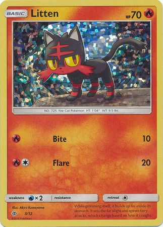 Litten (3/12) [McDonald's Promos: 2017 Collection] | Exor Games New Glasgow