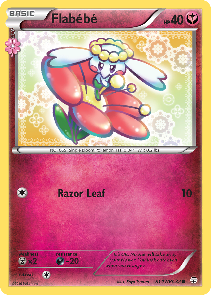 Flabebe (RC17/RC32) [XY: Generations] | Exor Games New Glasgow