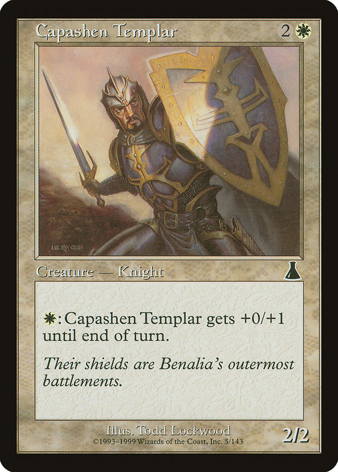 Capashen Templar [Urza's Destiny] | Exor Games New Glasgow