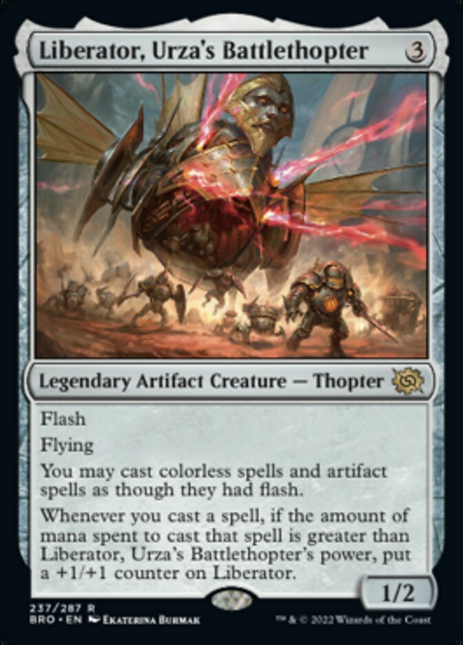 Liberator, Urza's Battlethopter [The Brothers' War] | Exor Games New Glasgow