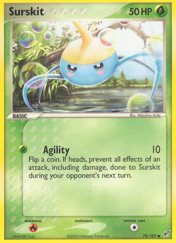 Surskit (78/107) [EX: Deoxys] | Exor Games New Glasgow