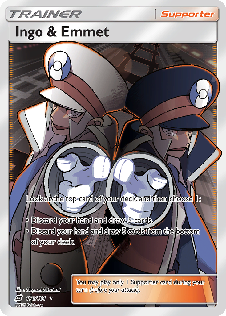 Ingo & Emmet (176/181) [Sun & Moon: Team Up] | Exor Games New Glasgow