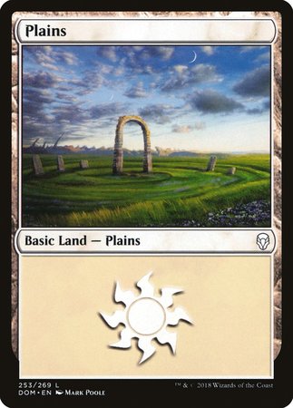 Plains (253) [Dominaria] | Exor Games New Glasgow