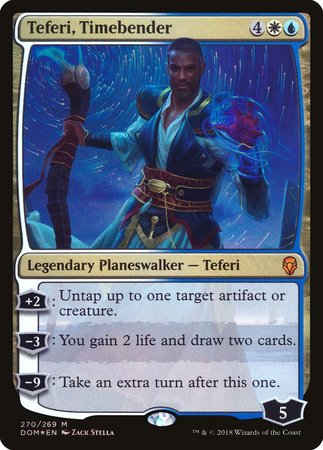 Teferi, Timebender [Dominaria] | Exor Games New Glasgow