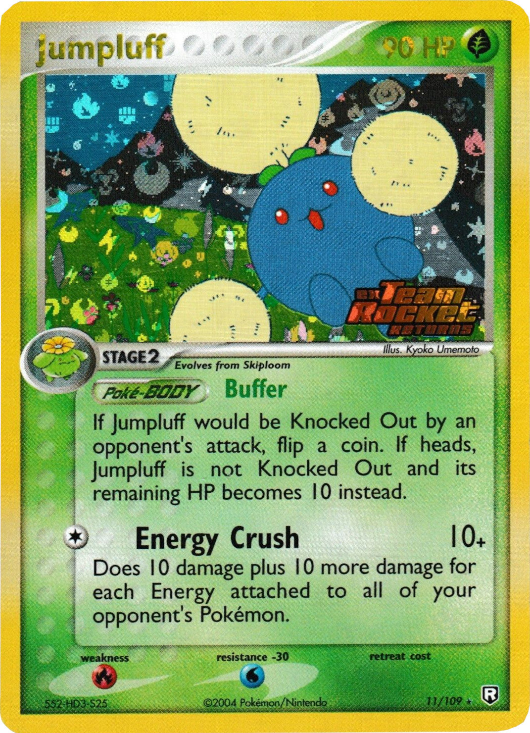 Jumpluff (11/109) (Stamped) [EX: Team Rocket Returns] | Exor Games New Glasgow