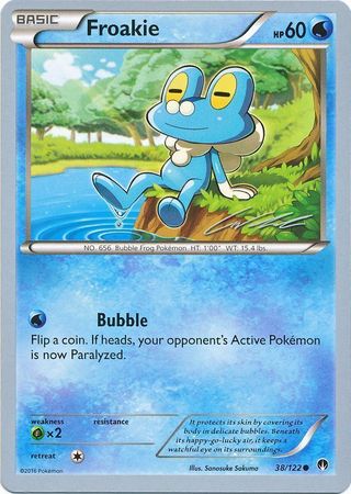 Froakie (38/122) (Ninja Blitz - Cody Walinski) [World Championships 2016] | Exor Games New Glasgow