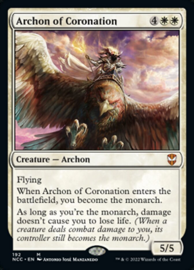 Archon of Coronation [Streets of New Capenna Commander] | Exor Games New Glasgow