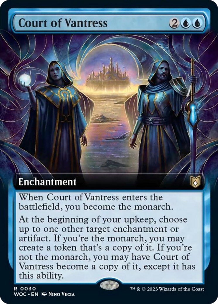 Court of Vantress (Extended Art) [Wilds of Eldraine Commander] | Exor Games New Glasgow