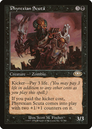 Phyrexian Scuta [Planeshift] | Exor Games New Glasgow