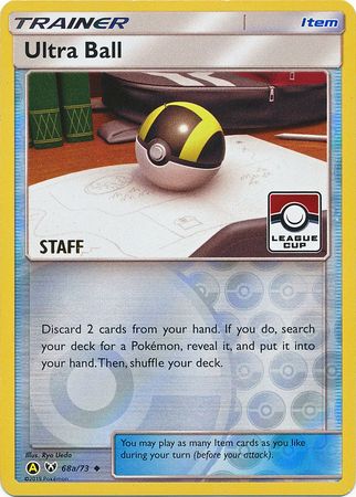 Ultra Ball (68a/73) (League Promo Staff) [Sun & Moon: Shining Legends] | Exor Games New Glasgow