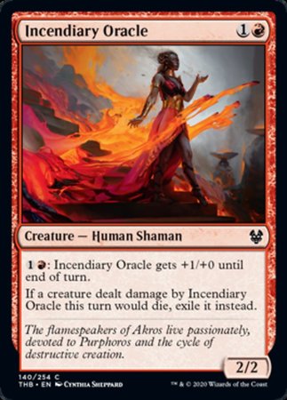 Incendiary Oracle [Theros Beyond Death] | Exor Games New Glasgow