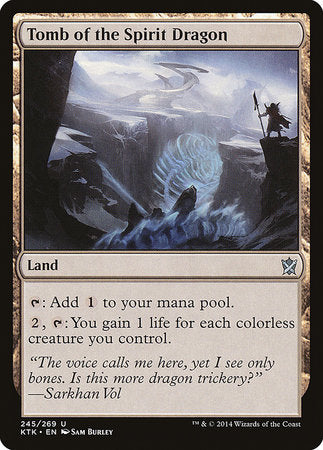 Tomb of the Spirit Dragon [Khans of Tarkir] | Exor Games New Glasgow