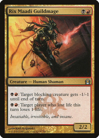 Rix Maadi Guildmage [Return to Ravnica] | Exor Games New Glasgow