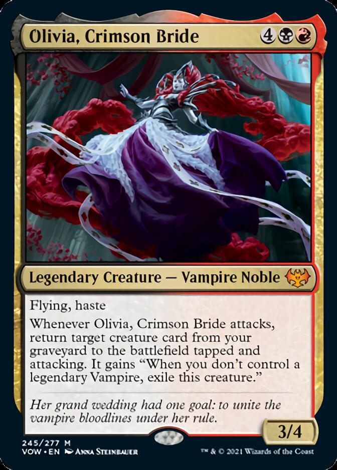 Olivia, Crimson Bride [Innistrad: Crimson Vow] | Exor Games New Glasgow