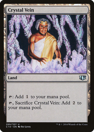 Crystal Vein [Commander 2014] | Exor Games New Glasgow