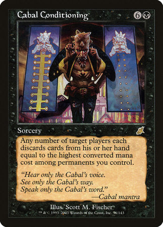 Cabal Conditioning [Scourge] | Exor Games New Glasgow