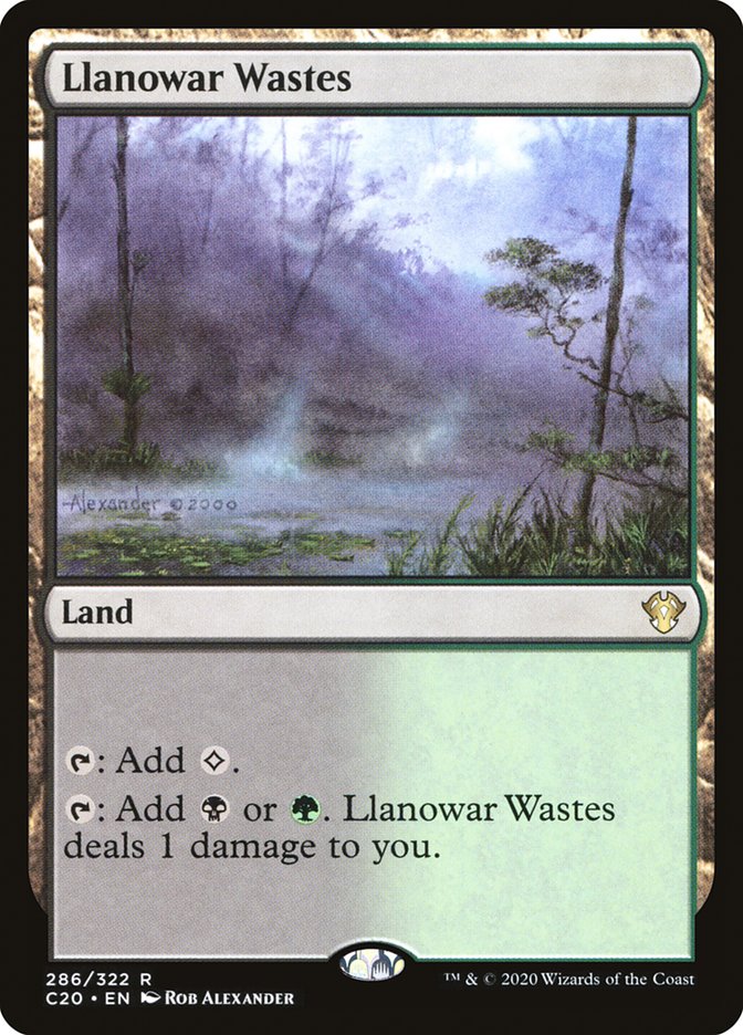 Llanowar Wastes [Commander 2020] | Exor Games New Glasgow