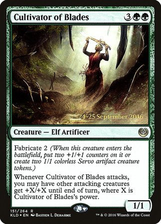 Cultivator of Blades [Kaladesh Promos] | Exor Games New Glasgow