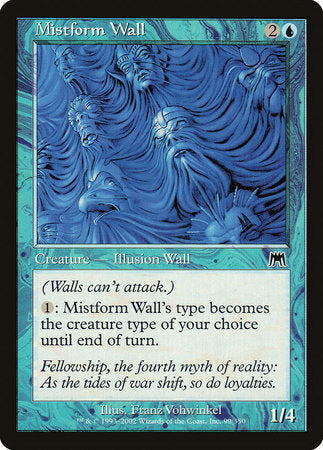 Mistform Wall [Onslaught] | Exor Games New Glasgow