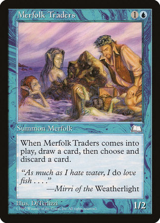 Merfolk Traders [Weatherlight] | Exor Games New Glasgow