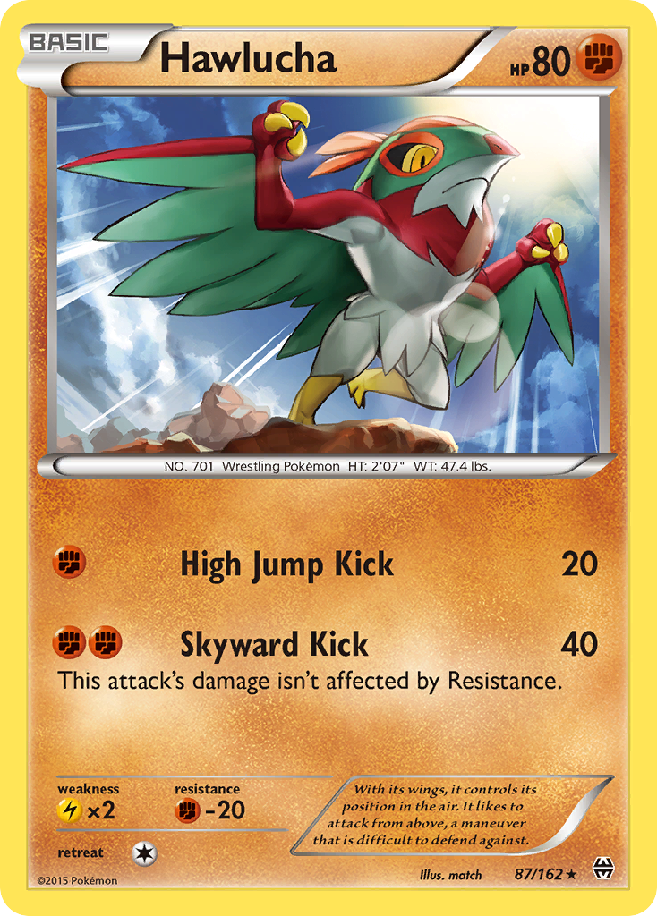 Hawlucha (87/162) [XY: BREAKthrough] | Exor Games New Glasgow