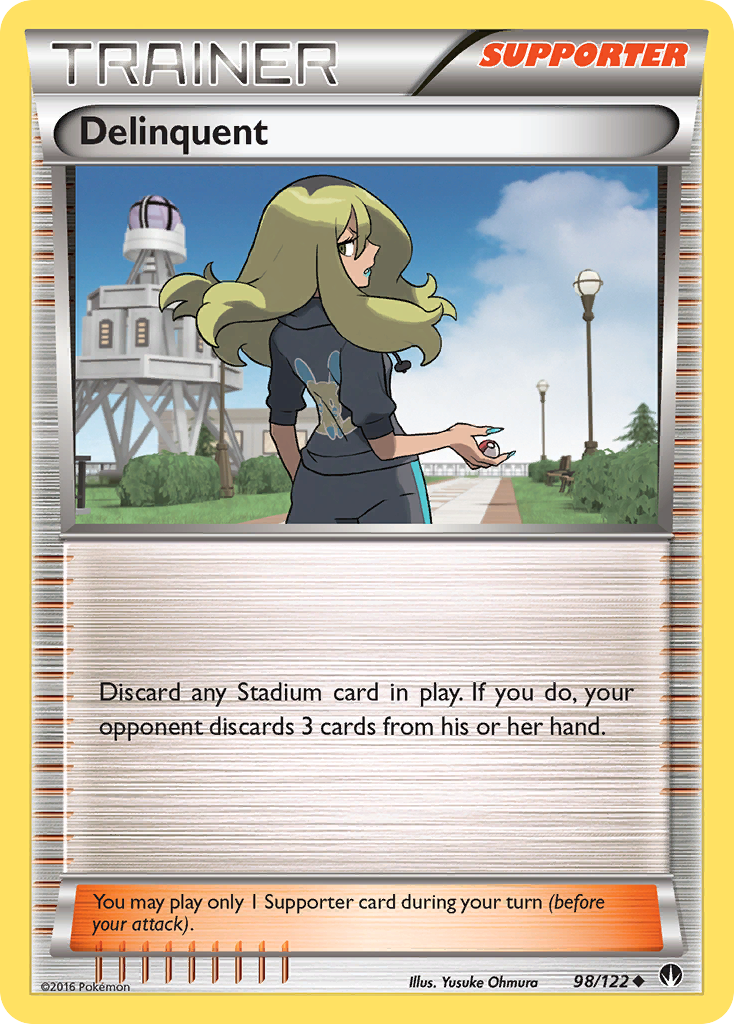 Delinquent (98/122) [XY: BREAKpoint] | Exor Games New Glasgow