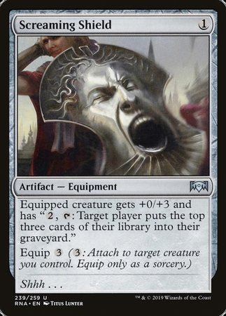 Screaming Shield [Ravnica Allegiance] | Exor Games New Glasgow