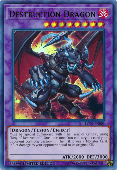 Destruction Dragon - LC06-EN003 [LC06-EN003] Ultra Rare | Exor Games New Glasgow