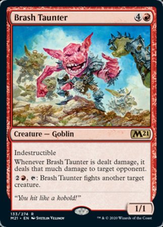 Brash Taunter [Core Set 2021] | Exor Games New Glasgow