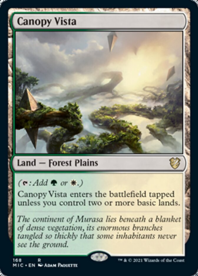 Canopy Vista [Innistrad: Midnight Hunt Commander] | Exor Games New Glasgow