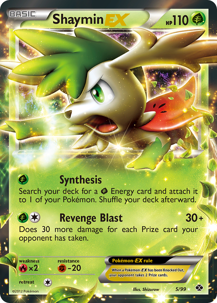 Shaymin EX (5/99) [Black & White: Next Destinies] | Exor Games New Glasgow