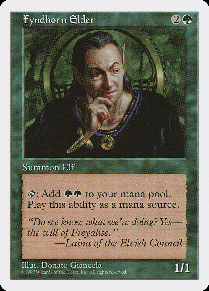 Fyndhorn Elder [Fifth Edition] | Exor Games New Glasgow