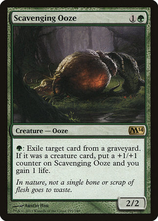 Scavenging Ooze [Magic 2014] | Exor Games New Glasgow
