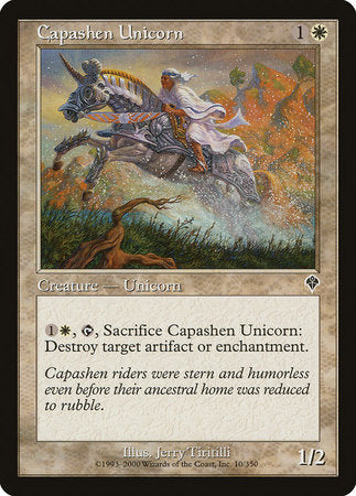 Capashen Unicorn [Invasion] | Exor Games New Glasgow
